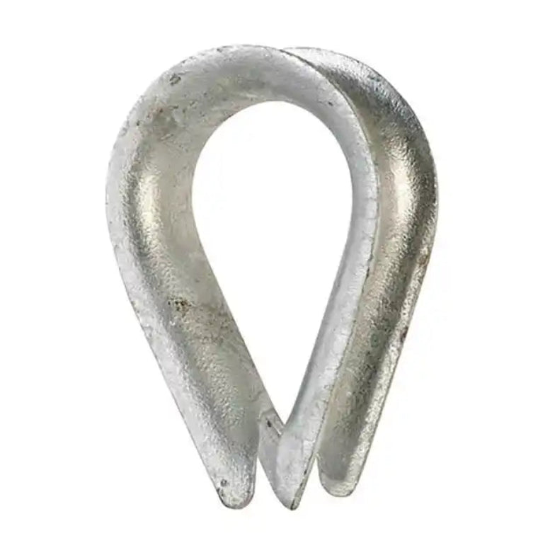 BEAVER 13mm Commercial Galvanised Wire Rope Thimbles