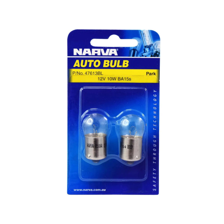 12V 10W BA15S BULB(2) NARVA GL