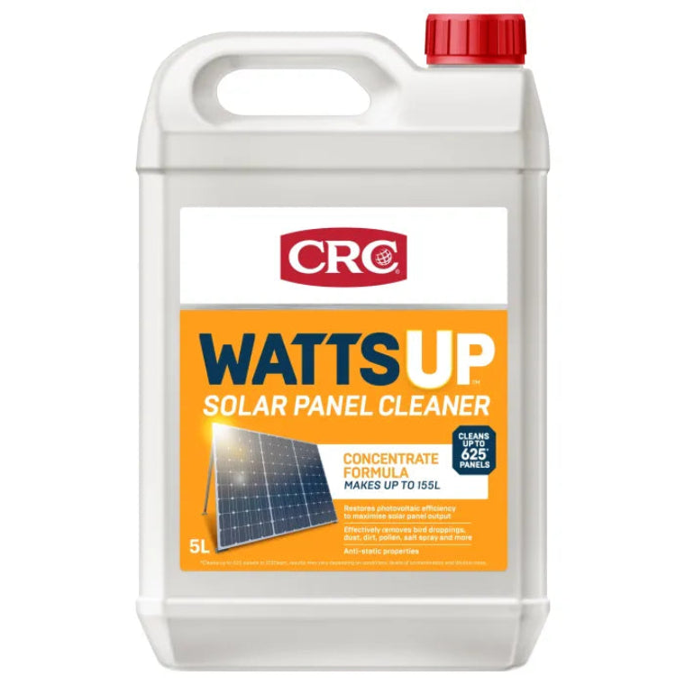 CRC WATTSUP SOLAR PANEL CLEANER 5L
