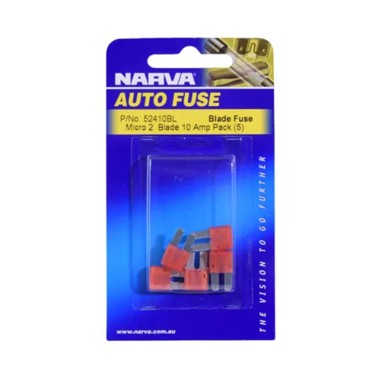 NARVA 10 AMP MICROP 2 BLADE FUSE