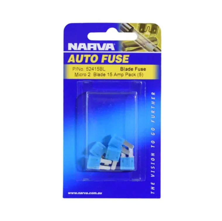 NARVA 15AMP MICRO 2 BLADE FUSE