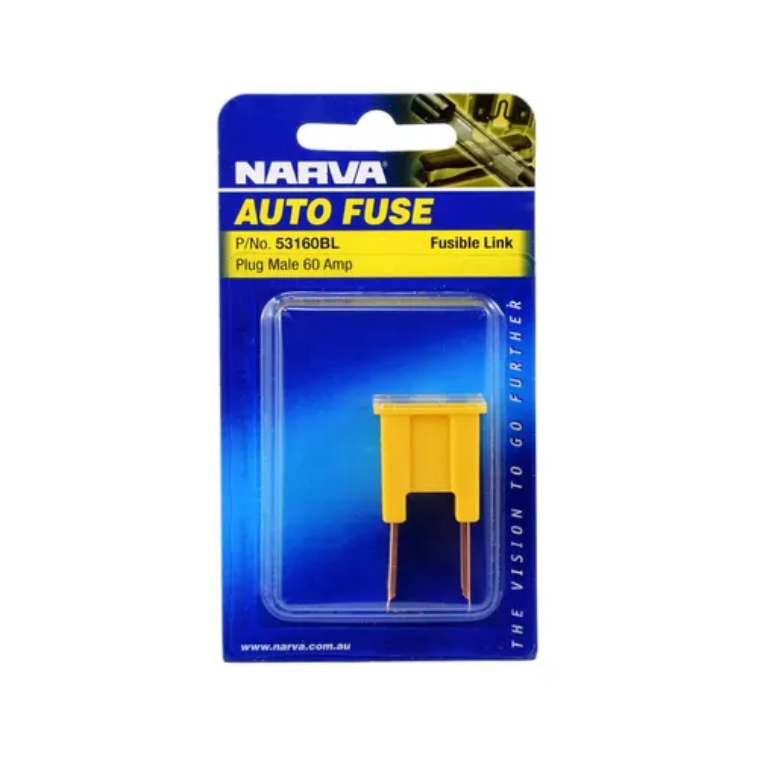 PLUG MALE 60 AMP(1) NARVA FUSE