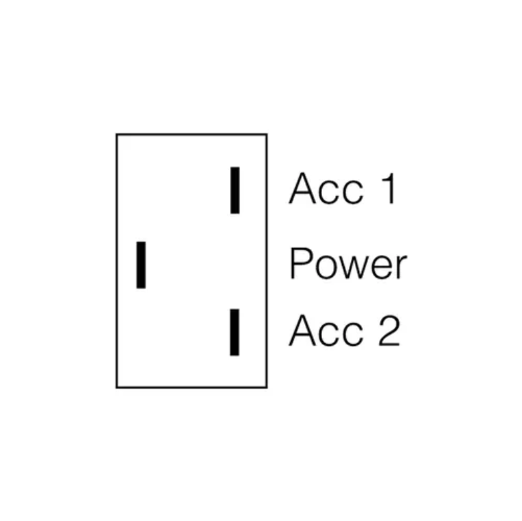 SWITCH TOGGLE RET/OFF/RET NARV