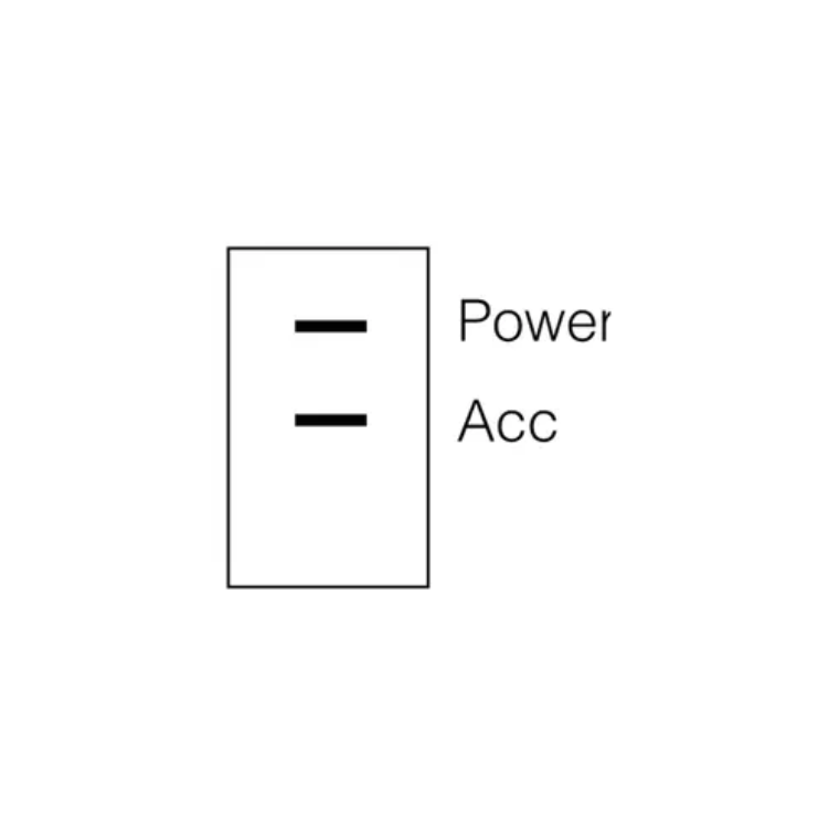 SWITCH ROCKER ON/OFF NARVA SWI