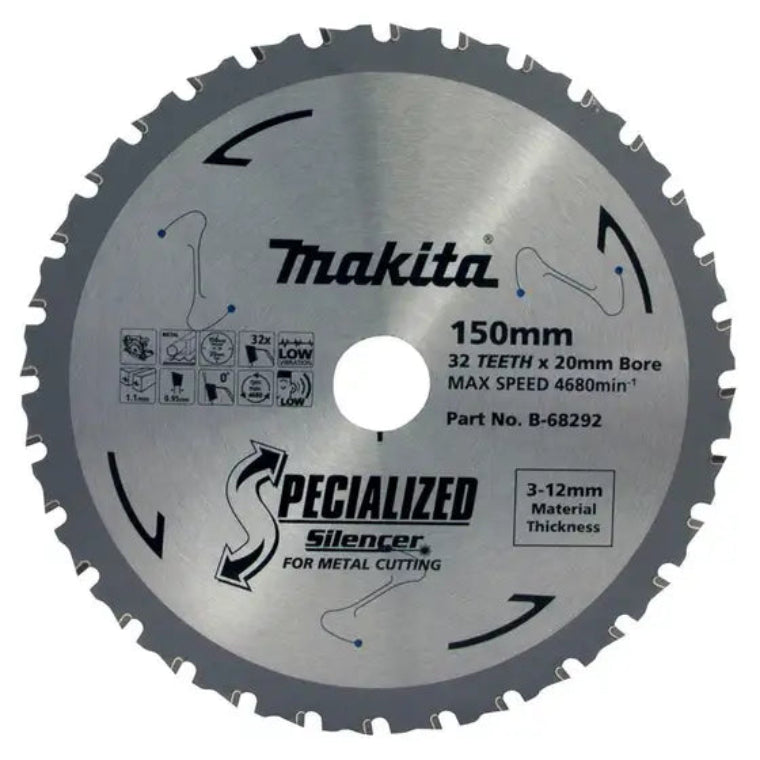 METAL 3-12 150MM X 20 X 32T TCT S/BLADE