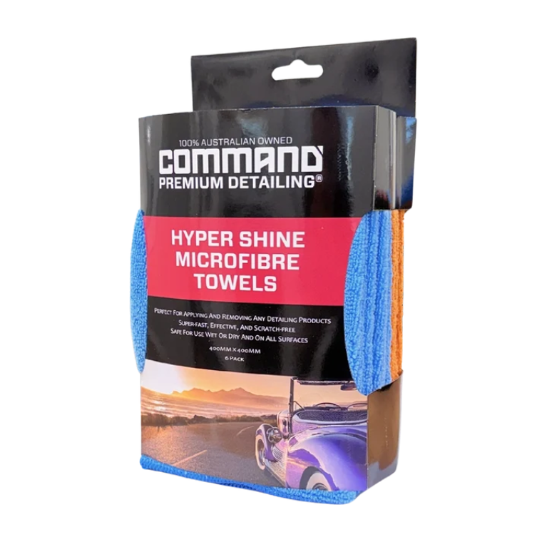 command hyper shine microfibre