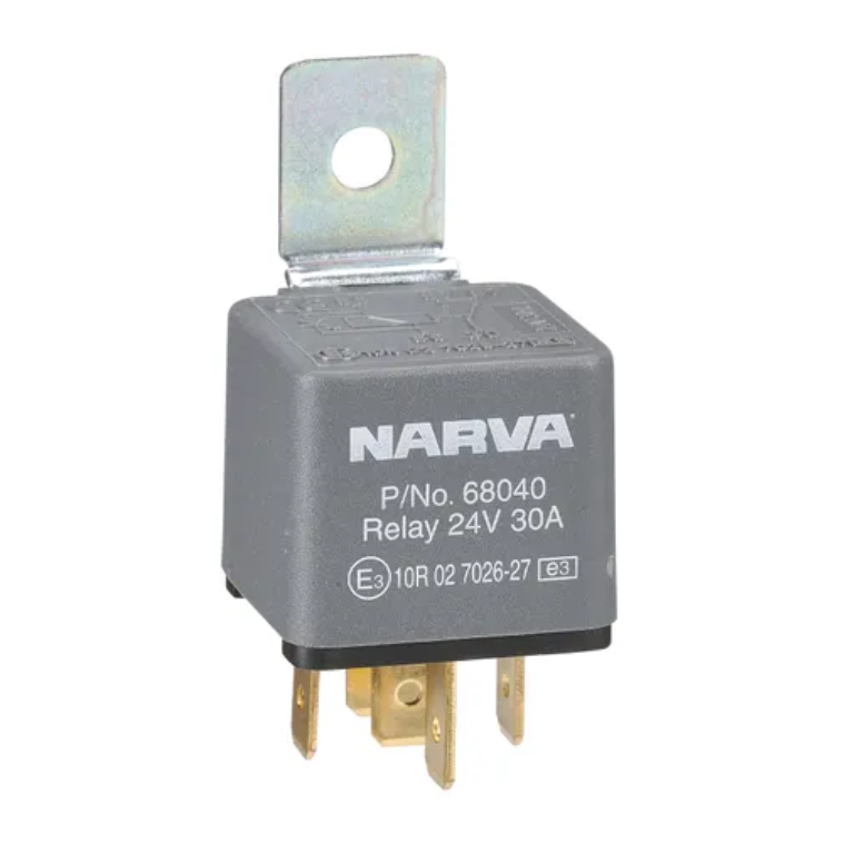 Relay 24v 5 Pin 30a Narva Relay