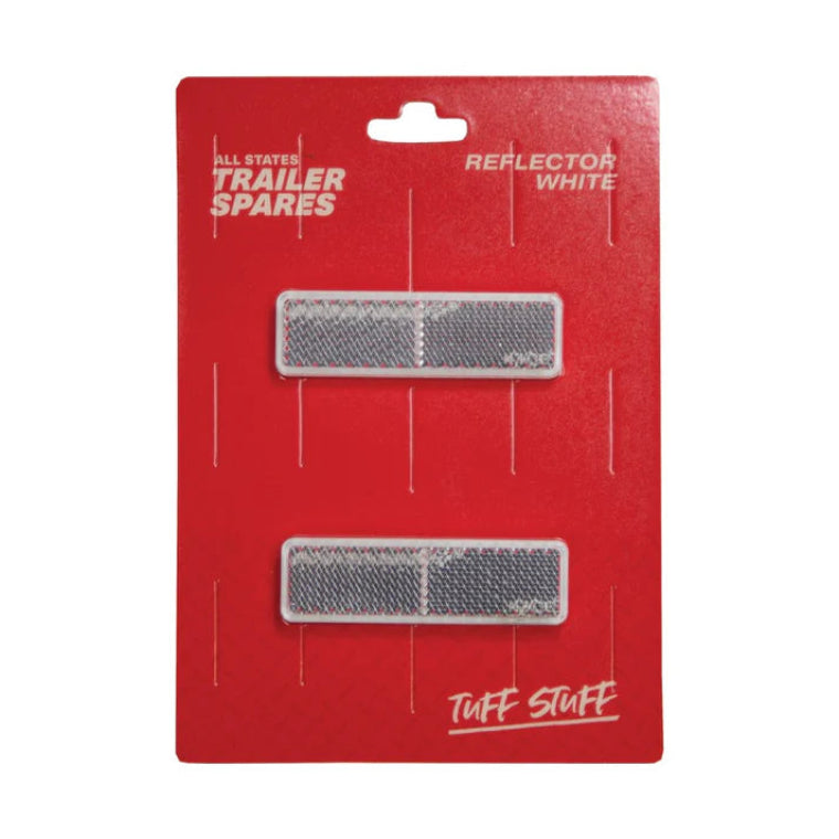 REFLECTOR WHITE x 2