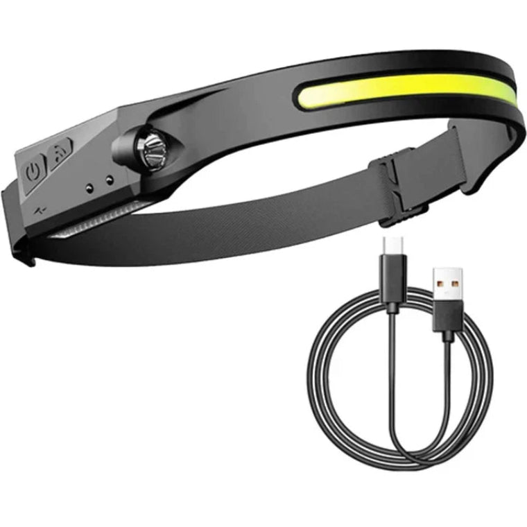 Twin LED, Sensor Headlamp, Torch & Worklight