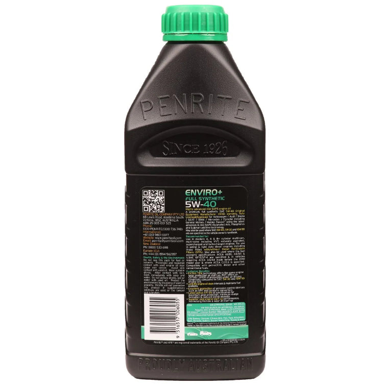 ENVIRO+ 5W40 FULL SYN 1L