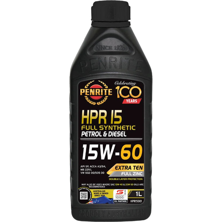 HPR 15 15W60 FULL SYN 1L