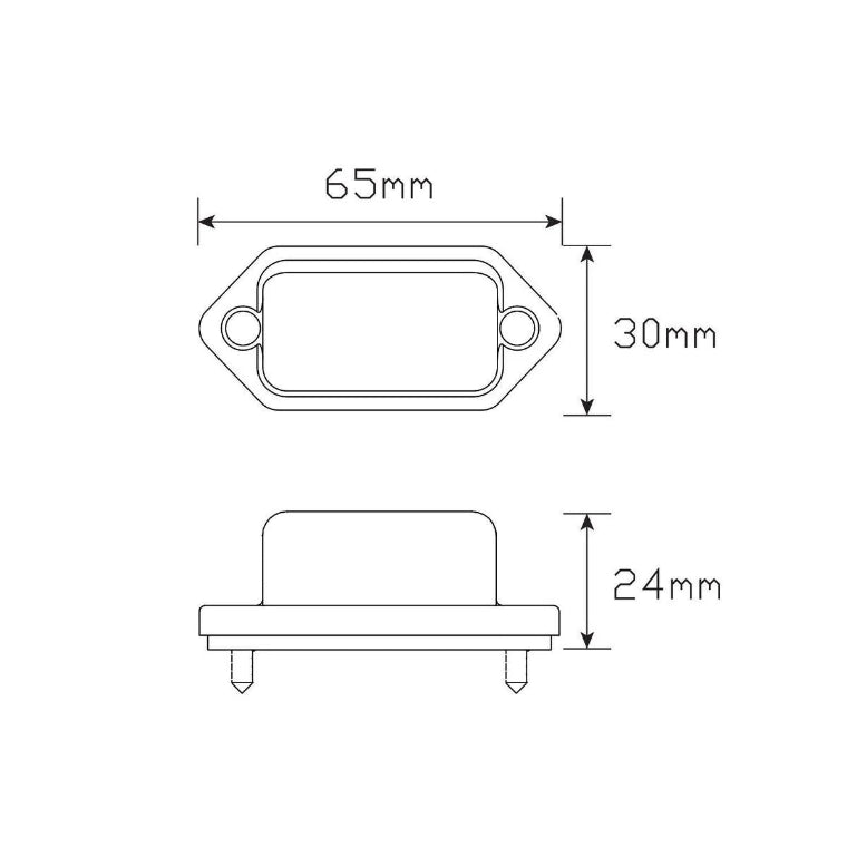 LED LICENCE PLATE LAMP