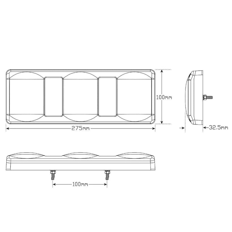 MAXI LED LAMP 275 x 100