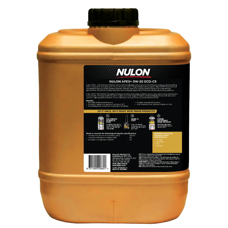 APEX+ 0W-20 ECO-C5 10LTR