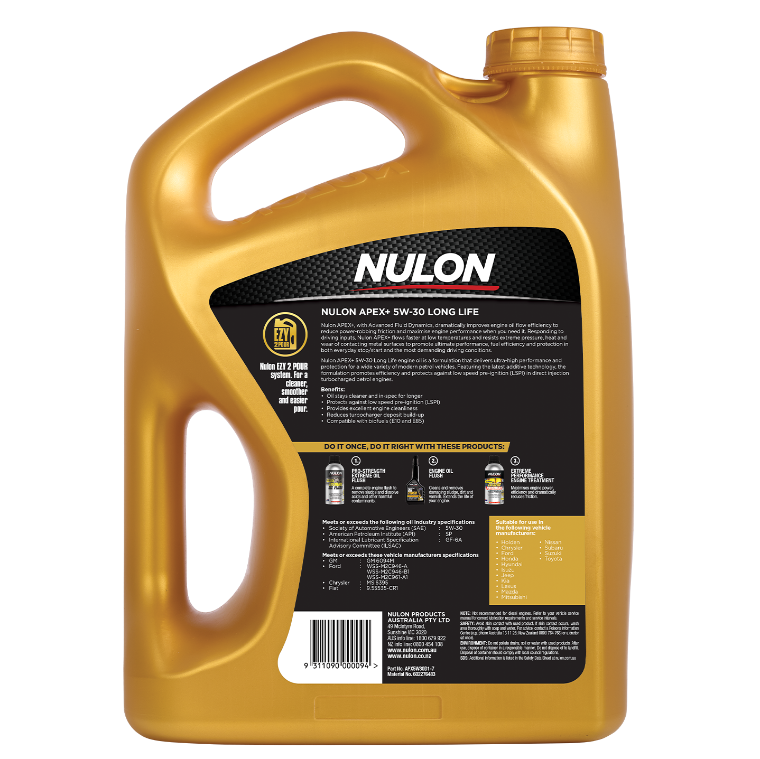 apex+ 10w40 heavy duty performance 7L