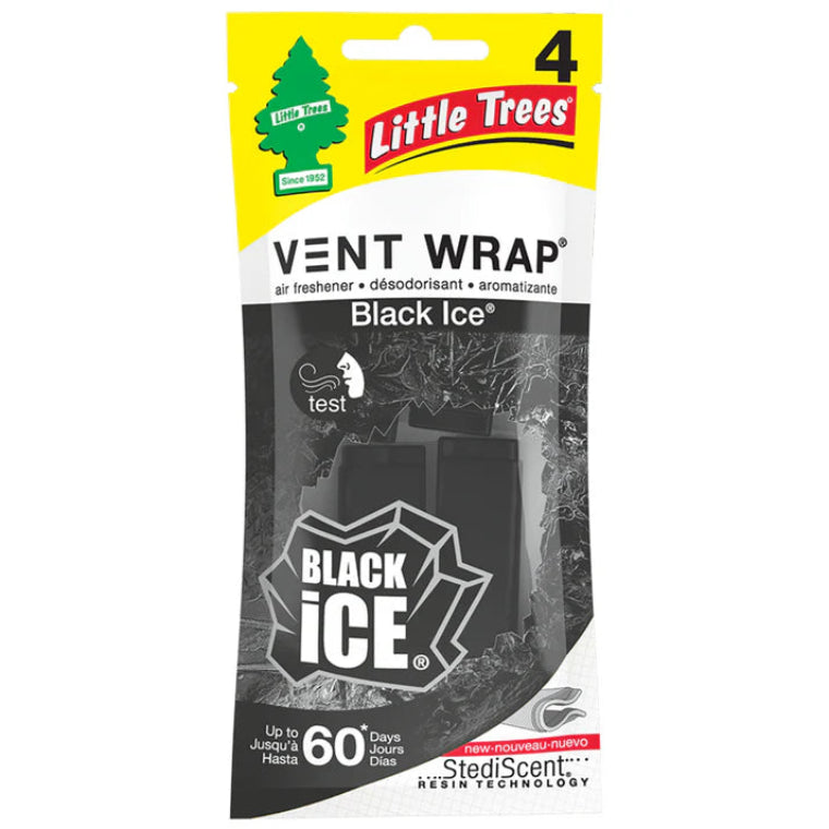 Little Trees Air Freshener Vent Wrap 4Pk
