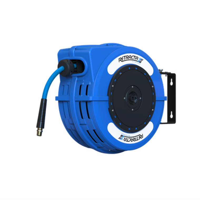 RETRACTA C1 HOSE REEL (BLUE) - AIR/WATER 1/2'' X 12M HOSE