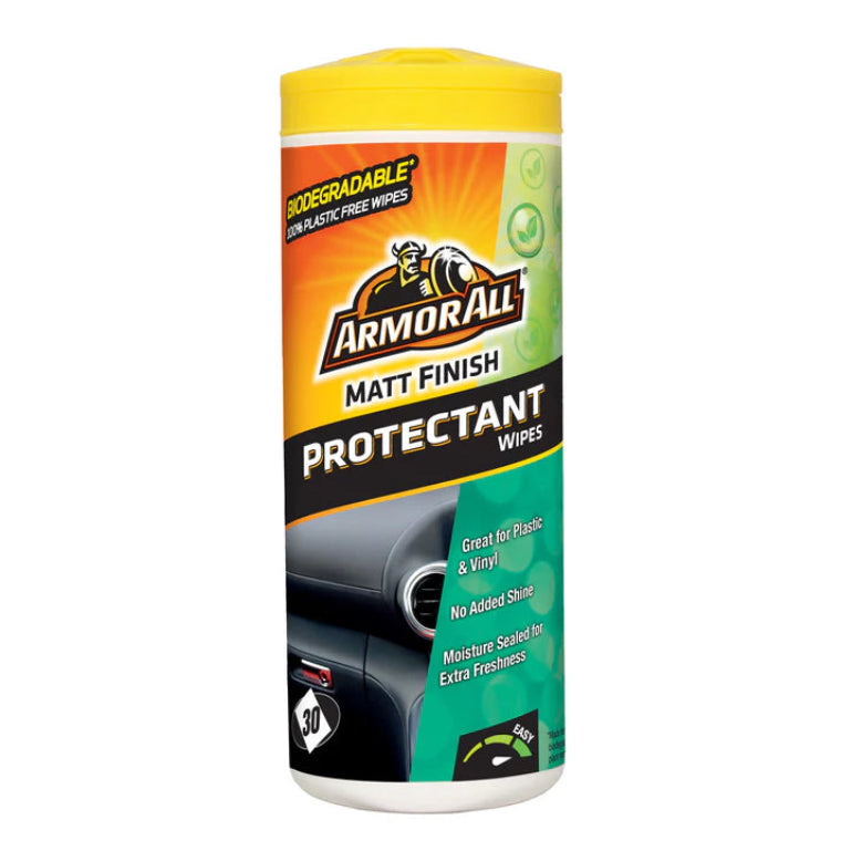 Armor All Matte Finish Biodegradable Protectant Wipes