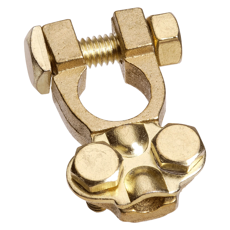BRASS BATTERY TERM-UNIV (1) UN