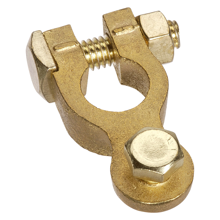 BRASS BATTERY TERM-NEG (1) NEG