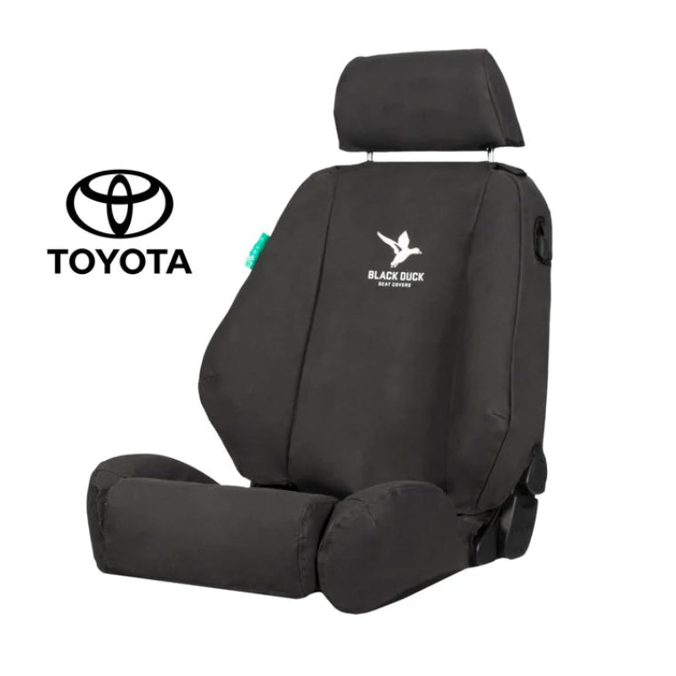 BLACK DUCK DRIVER AND PASSENGER BUCKETS WITH MAP