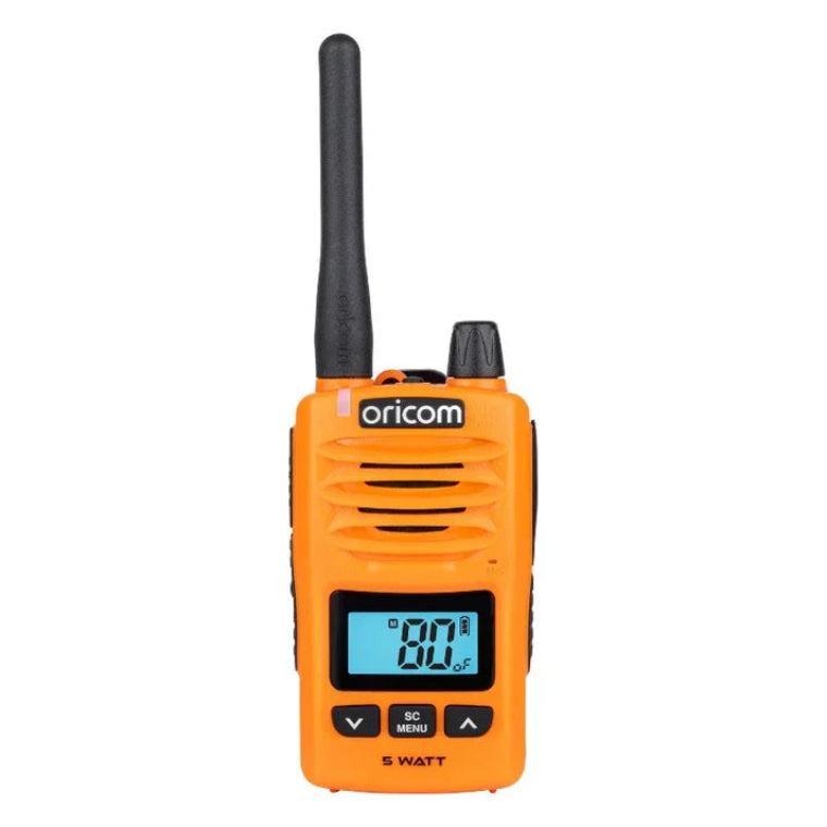 WATERPROOF IP67 PORTABLE 5W UHF CB RADIO ORANGE
