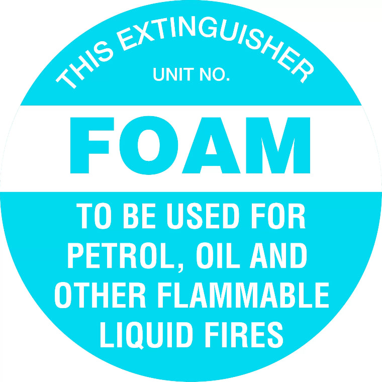 200MM Disc fire extinguisher marker