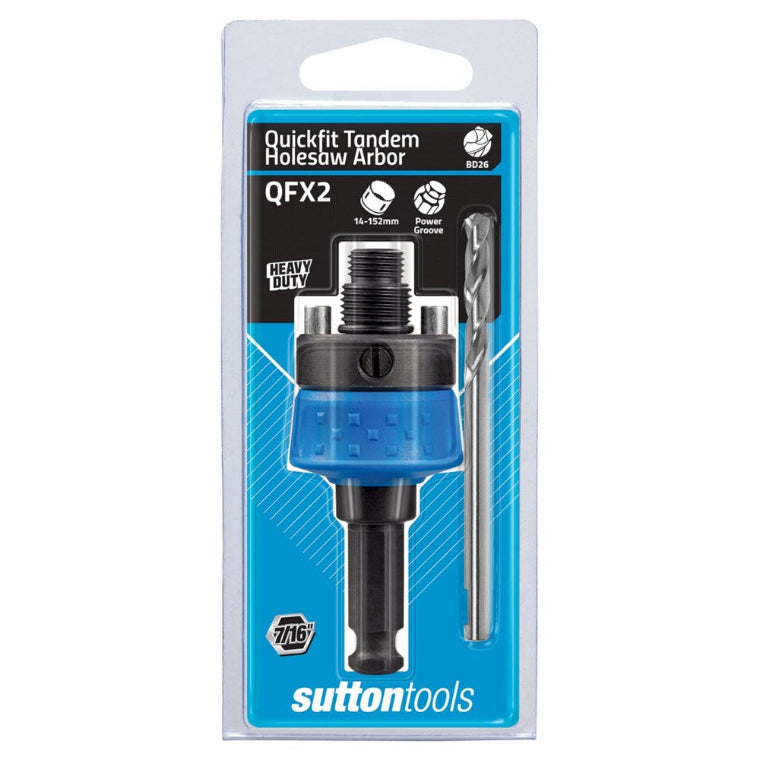 Holesaw Arbor Quick Fit 2Up