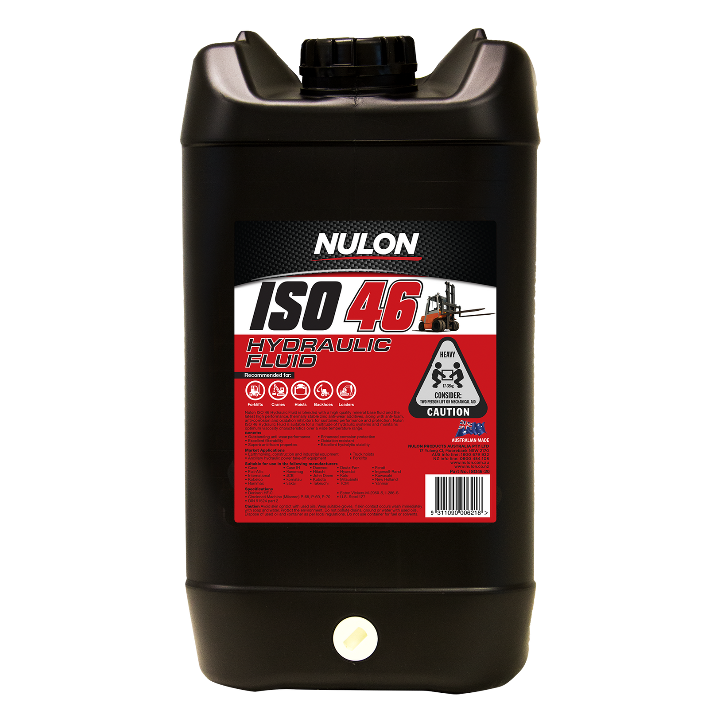ISO 46 Hydraulic Fluid 20l
