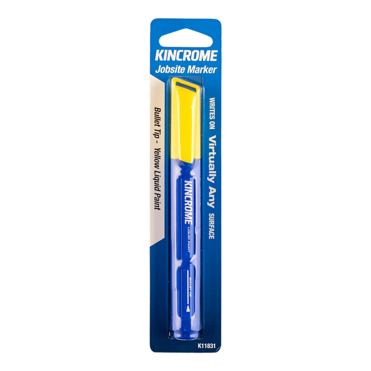 KINCROME Paint Marker Bullet Tip Yellow K11831