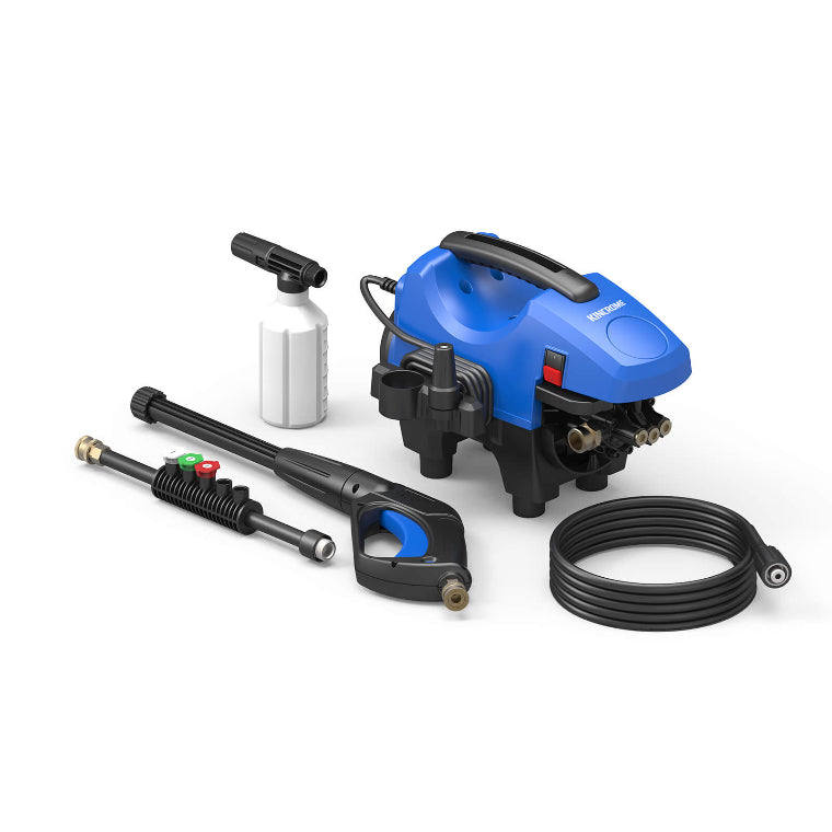 2100W Compact Electric High-Pressure Washer - 2400psi - 7.2L/min - 8m Hose
