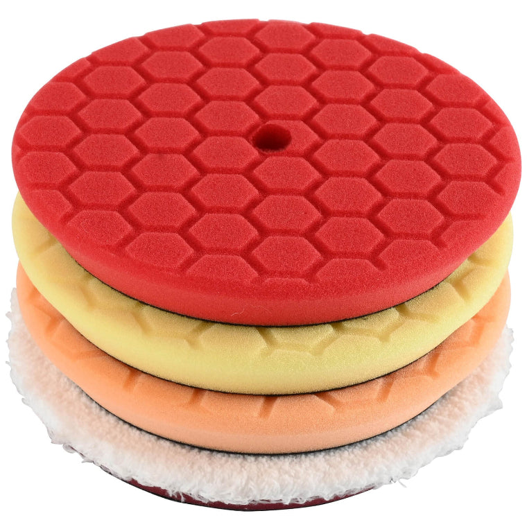 KINCROME-4PC 7'' POLISHING PAD SET