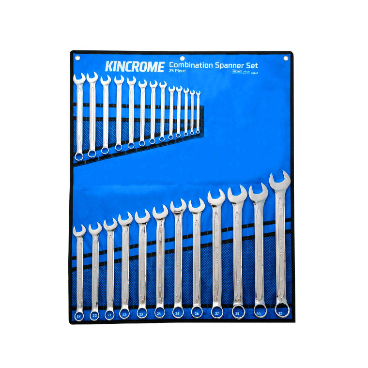 Combination Spanner Set 25 Piece ? Metric