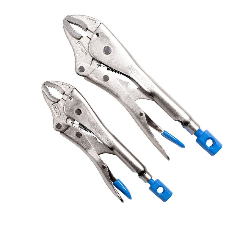 kincrome 2p curv jaw locking plier set