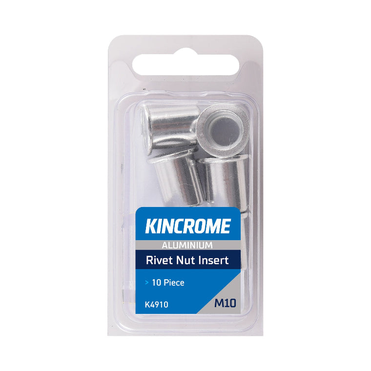 Kincrome Rivnut Aluminium M10 10 Pce