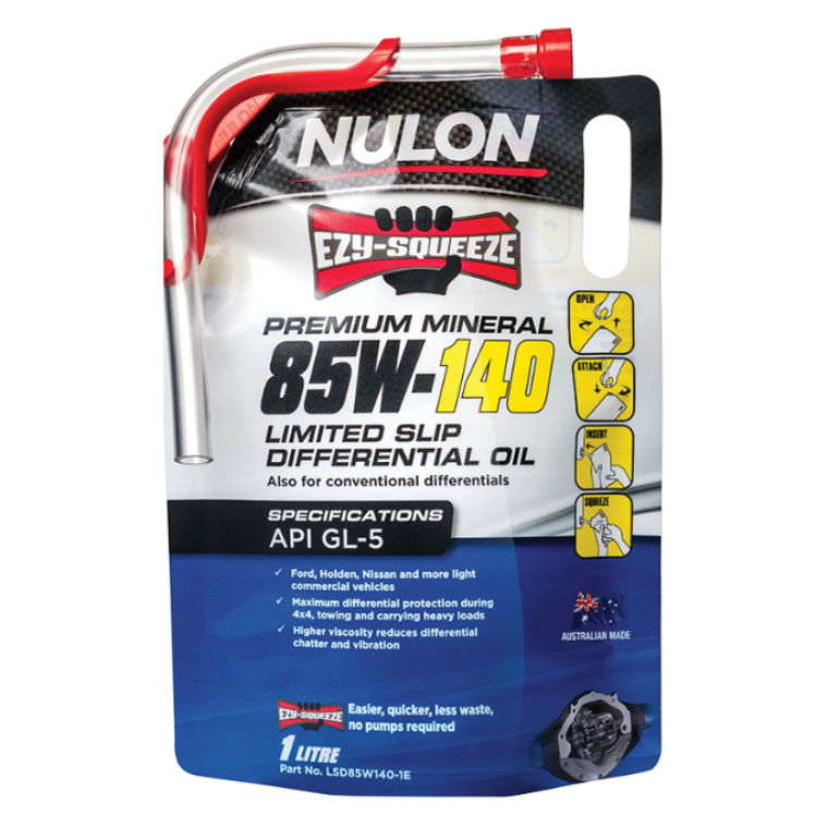 Premium Mineral 85W-140 Limited Slip Differential Oil 1L