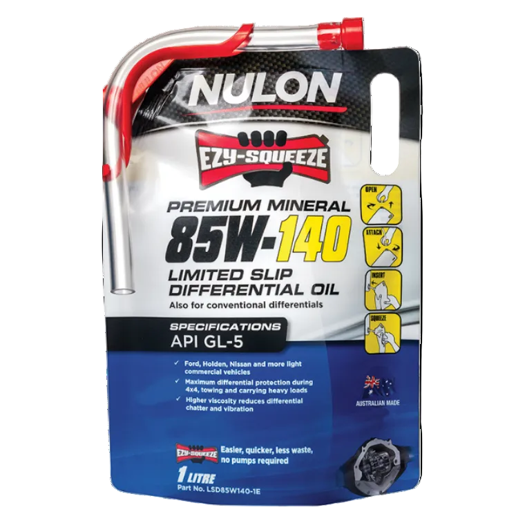Premium Mineral 85W-140 Limited Slip Differential Oil 1L