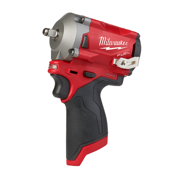 Milwaukee- M12 Fuel 3/8 Stubby Tool Only M12Fiw38-0