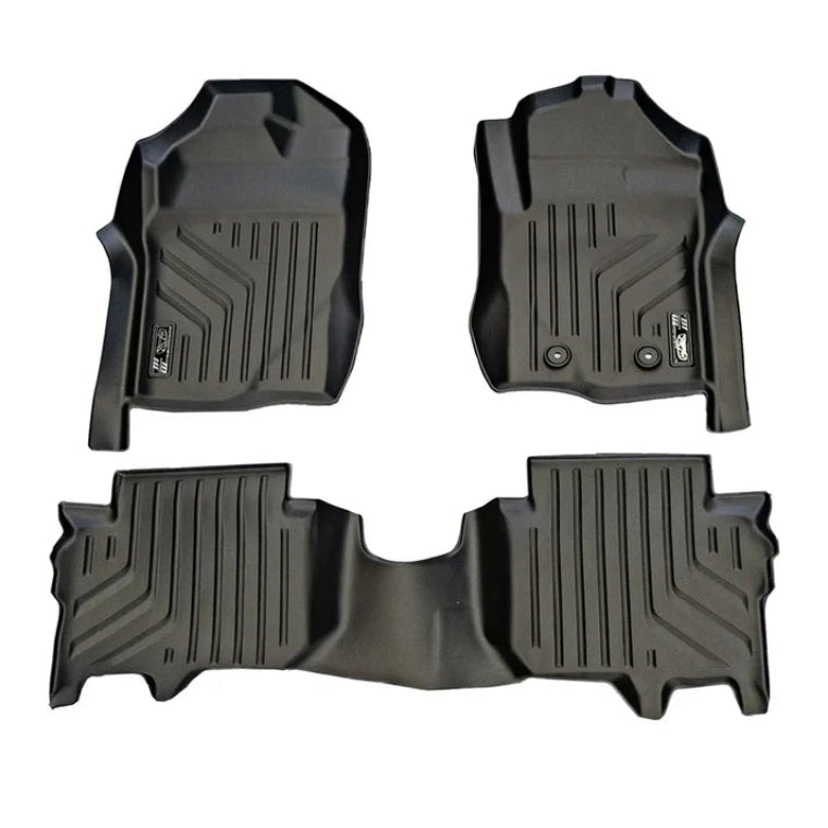 Maxliner Ford Everest 2022+ MaxPro Floor Mats (Row 1 & 2) - EVEREST 22