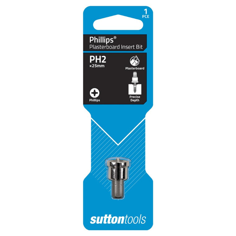 Scrdrv Bit Ph2 25Mm Dryw 1Pk