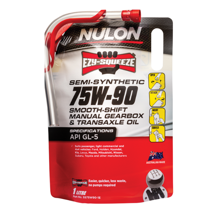 Semi Synthetic 75W-90 Smooth Shift Manual Gearbox Transaxle Oil 1L