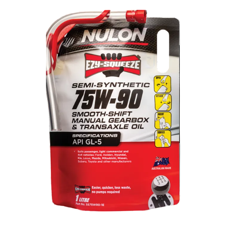 Semi Synthetic 75W-90 Smooth Shift Manual Gearbox Transaxle Oil 1L