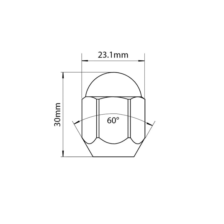 TRIDON WHEEL NUT EACH