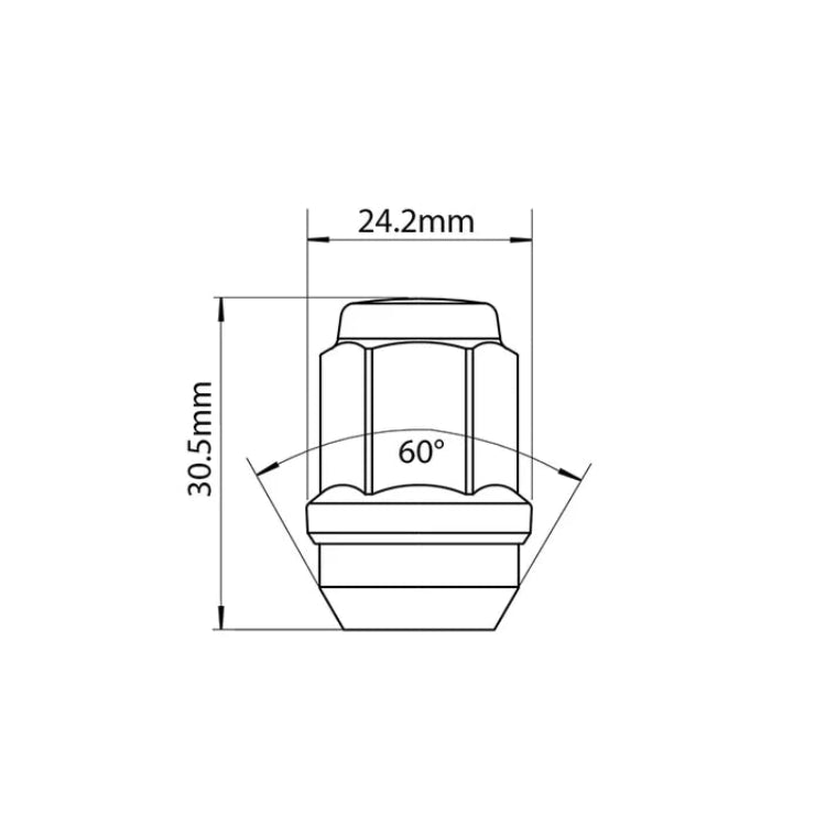 tridon wheel nut each