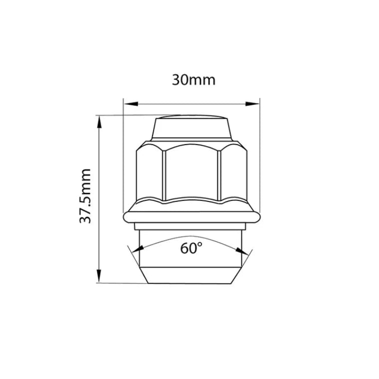 tridon wheel nut each