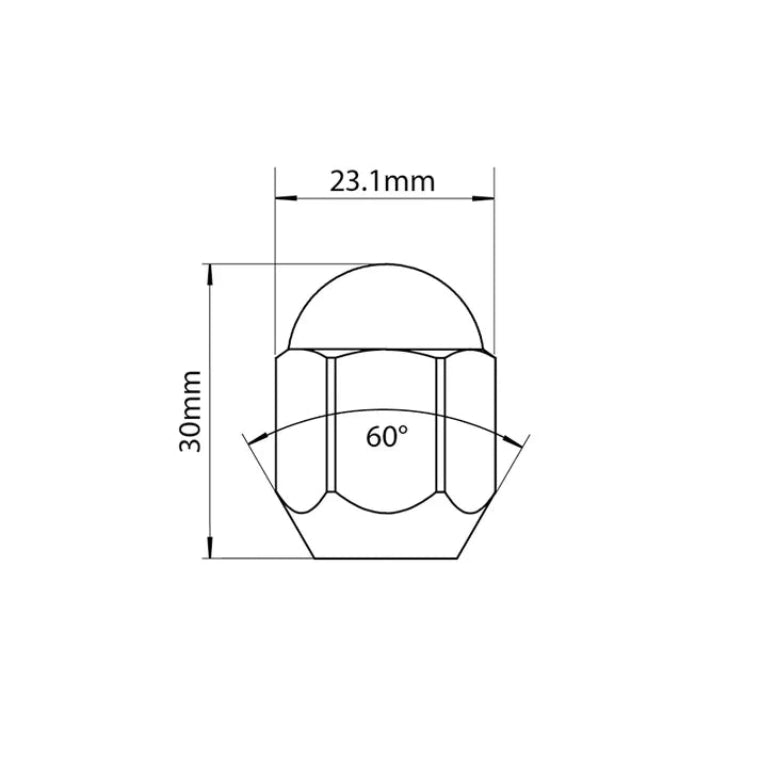 tridon wheel nut each