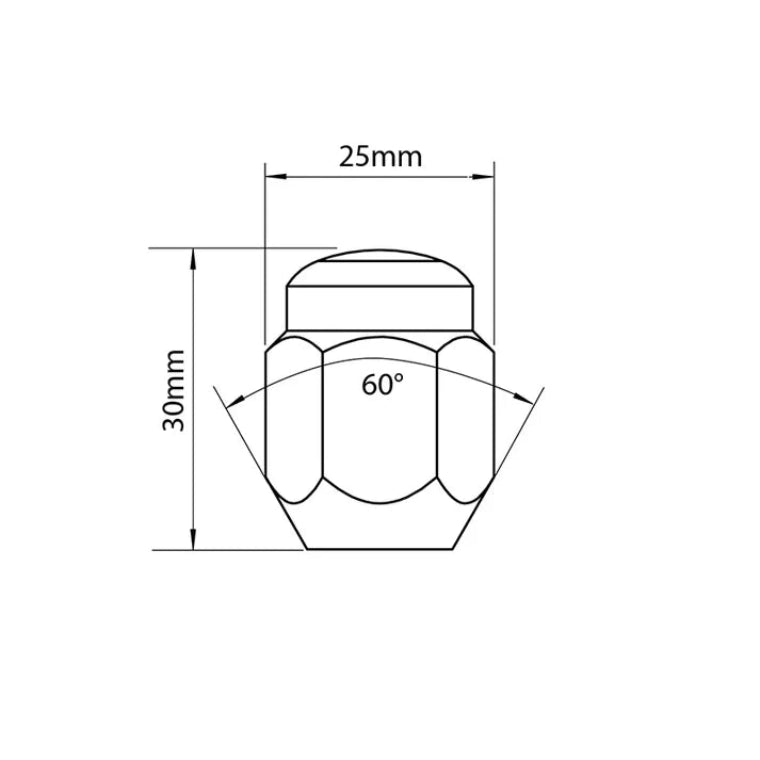 tridon wheel nut each