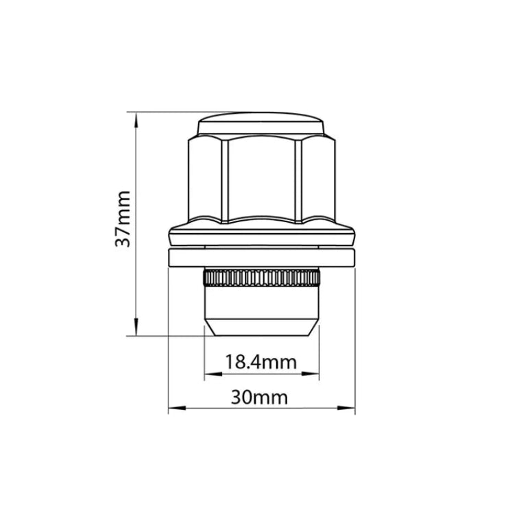 tridon wheel nut each