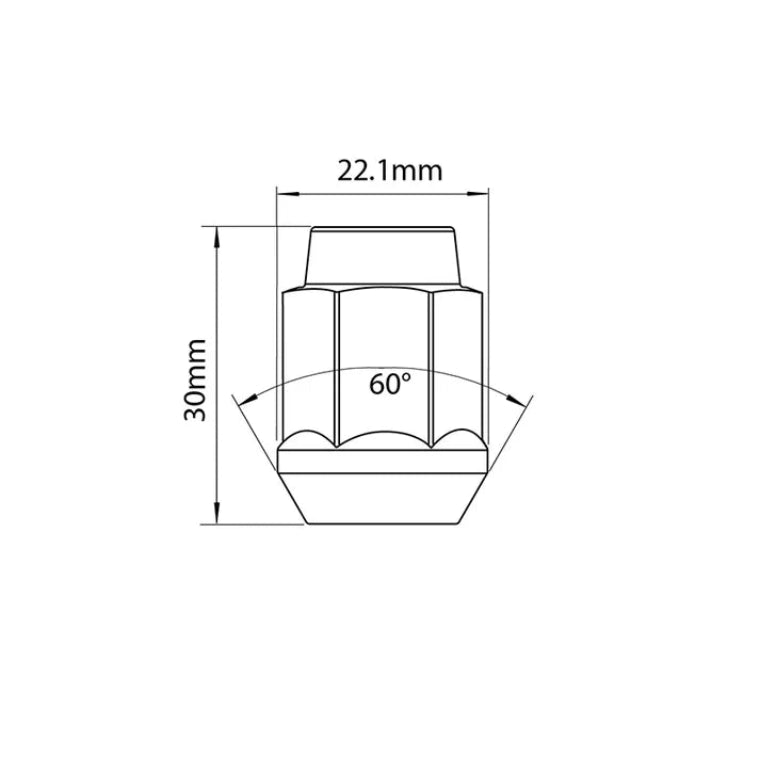 TRIDON WHEEL NUT
