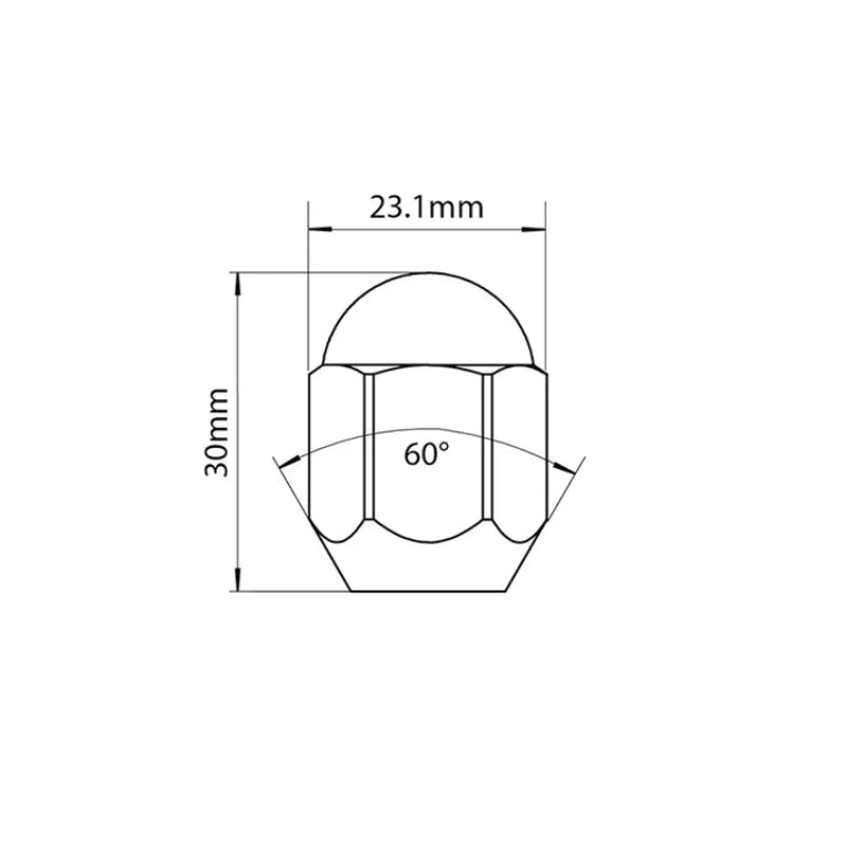 TRIDON WHEEL NUT